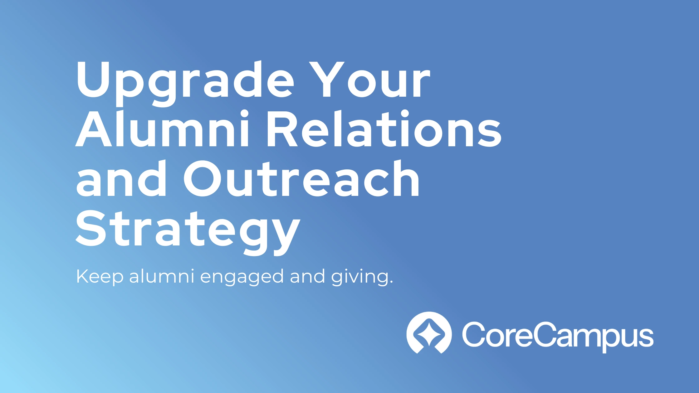 Alumni management software helps schools with targeted alumni outreach and gift campaigns.