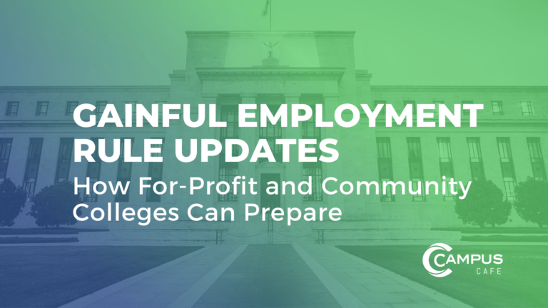 Gainful Employment rule updates for 2024.