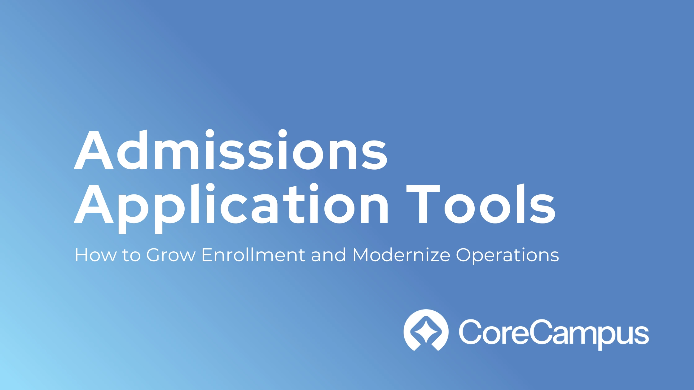 Collect, track and process applications more efficiently without relying on spreadsheets, emails or disconnected systems.