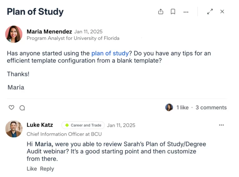 Learn how others are using Campus Cafe’s SIS to help their students reach their goals.